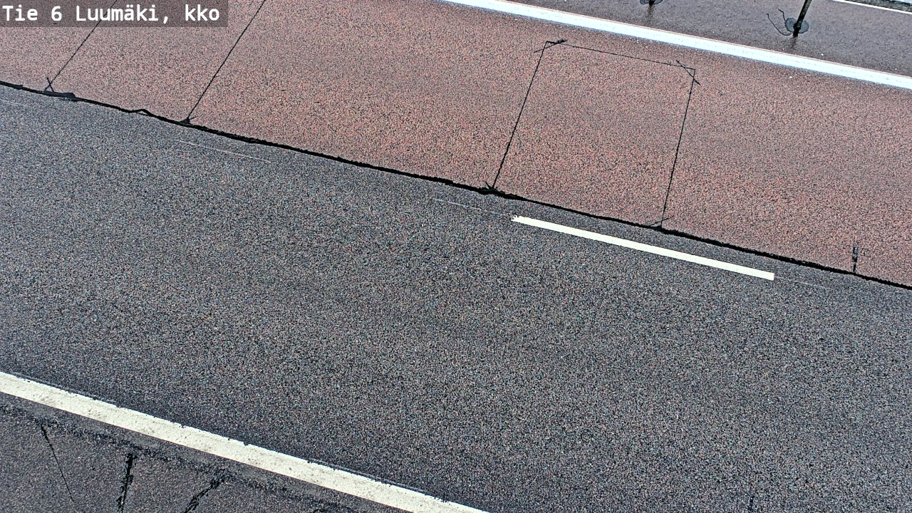 Kelikamerat Kuva Tie 6 Luumäki, kirkko, Luumäki, Etelä-Karjala