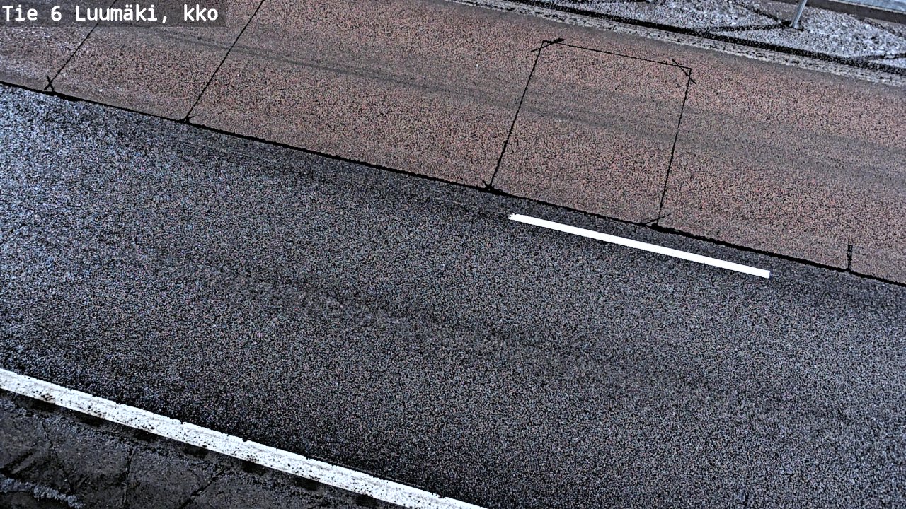 Weather Camera Image Road 6 Luumäki, kirkko, Luumäki, Etelä-Karjala