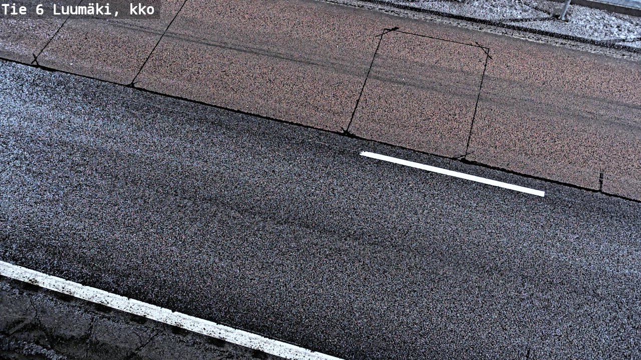 Weather Camera Image Road 6 Luumäki, kirkko, Luumäki, Etelä-Karjala