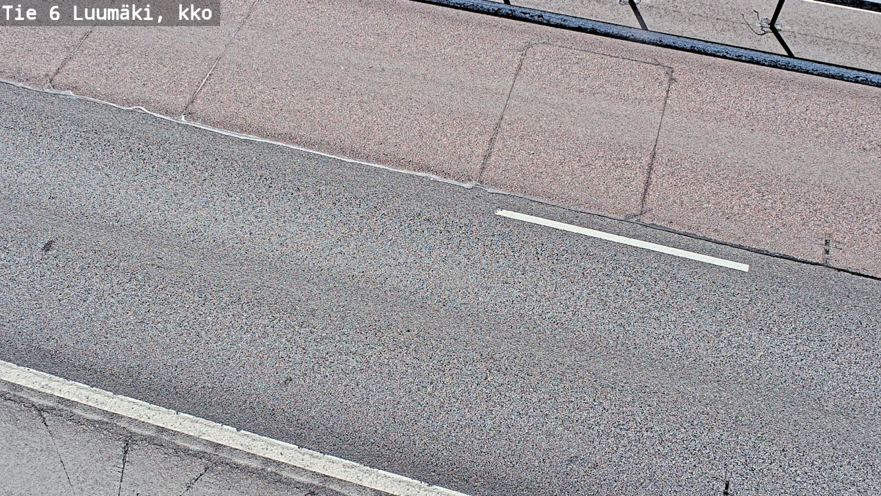 Weather Camera Image Road 6 Luumäki, kirkko, Luumäki, Etelä-Karjala