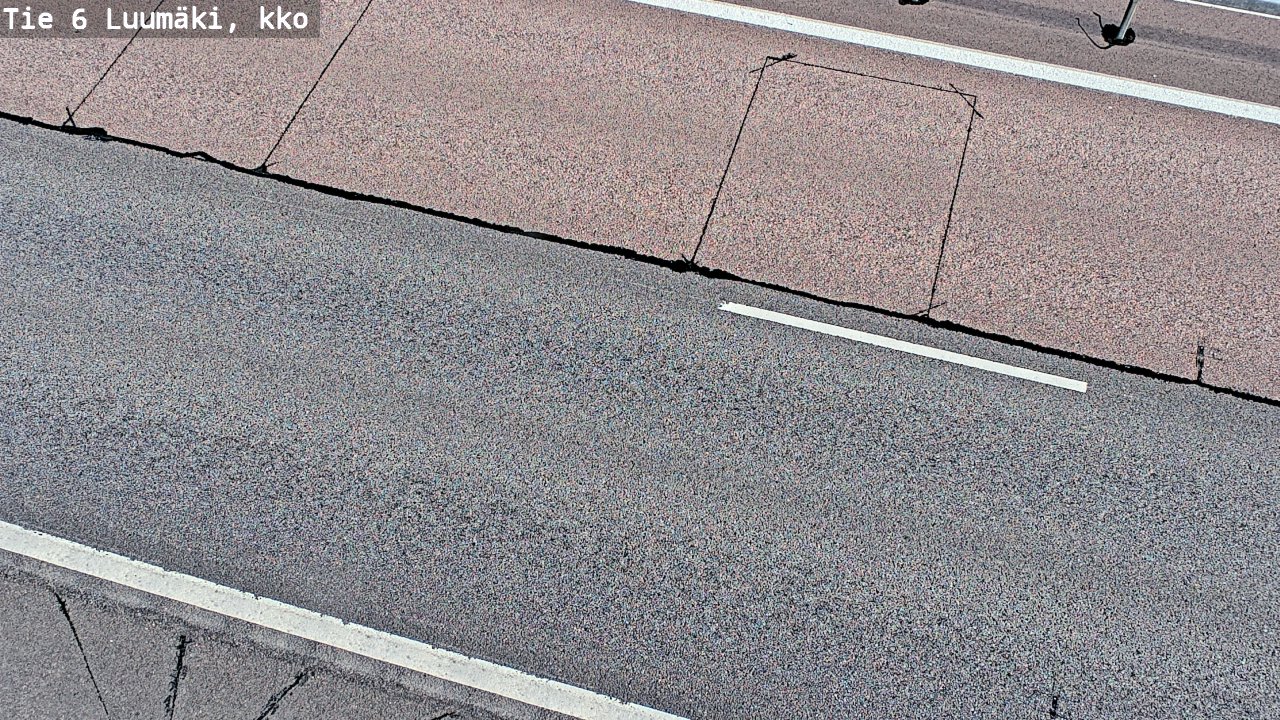 Kelikamerat Kuva Tie 6 Luumäki, kirkko, Luumäki, Etelä-Karjala