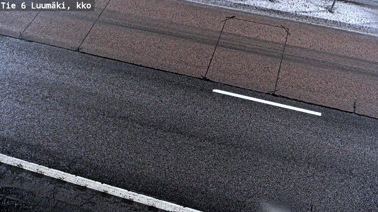 Weather Camera Image Road 6 Luumäki, kirkko, Luumäki, Etelä-Karjala