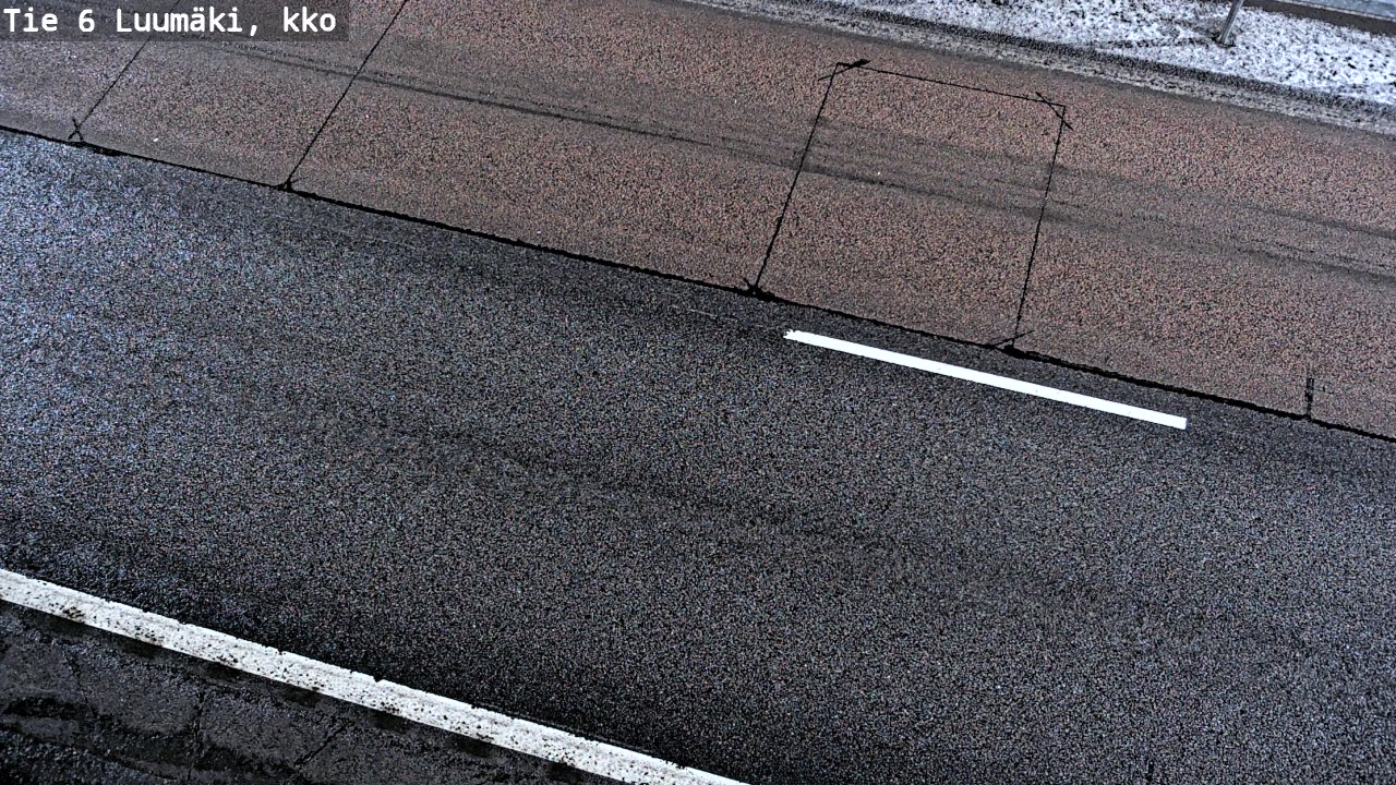 Weather Camera Image Road 6 Luumäki, kirkko, Luumäki, Etelä-Karjala