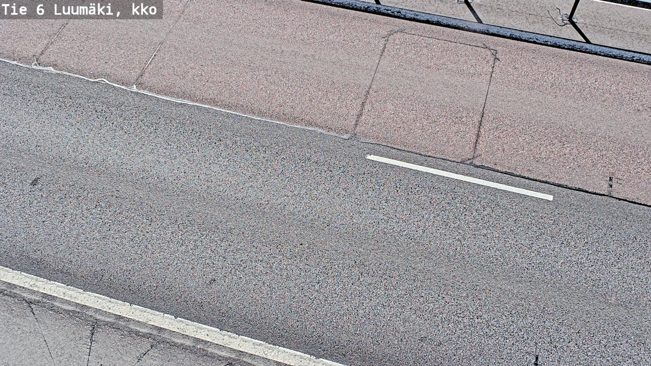 Weather Camera Image Road 6 Luumäki, kirkko, Luumäki, Etelä-Karjala