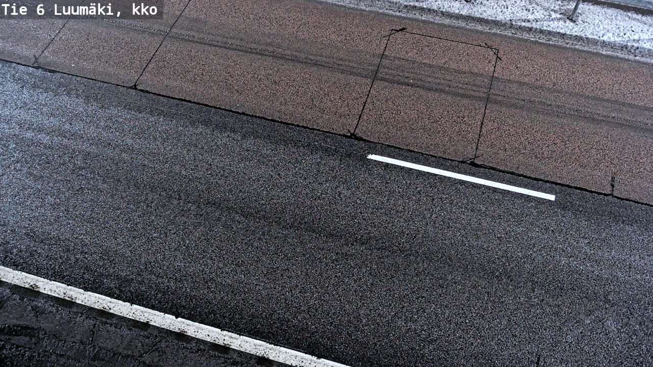 Weather Camera Image Road 6 Luumäki, kirkko, Luumäki, Etelä-Karjala