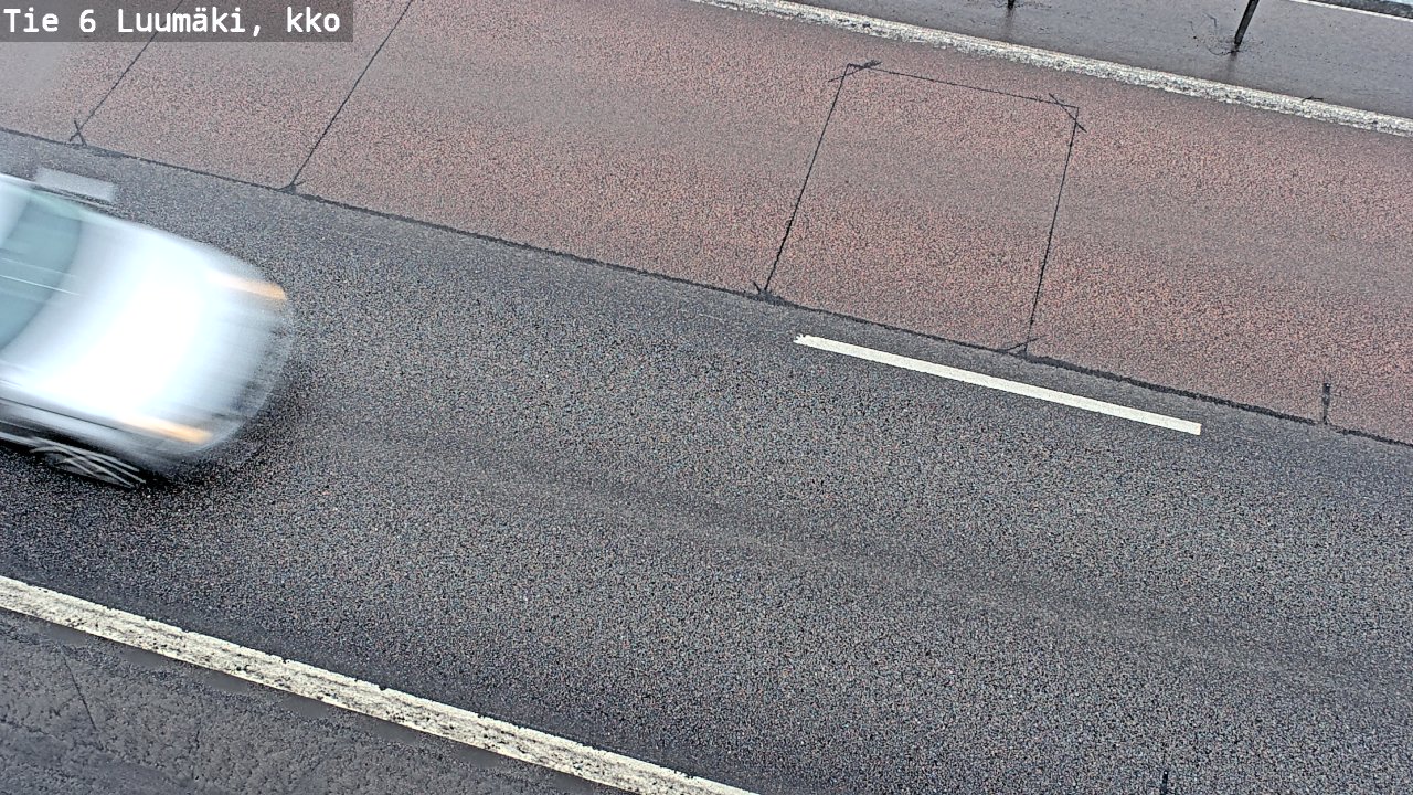 Kelikamerat Kuva Tie 6 Luumäki, kirkko, Luumäki, Etelä-Karjala