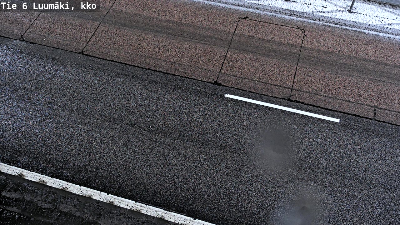 Weather Camera Image Road 6 Luumäki, kirkko, Luumäki, Etelä-Karjala