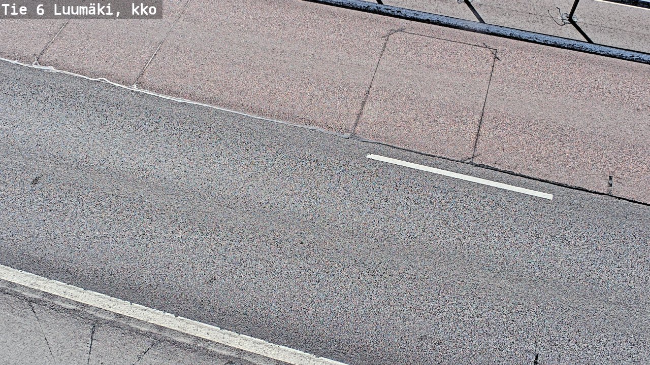 Weather Camera Image Road 6 Luumäki, kirkko, Luumäki, Etelä-Karjala