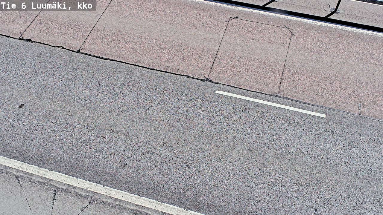 Weather Camera Image Road 6 Luumäki, kirkko, Luumäki, Etelä-Karjala
