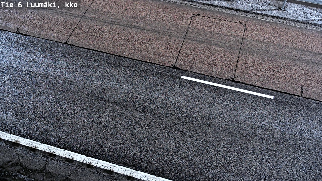 Weather Camera Image Road 6 Luumäki, kirkko, Luumäki, Etelä-Karjala