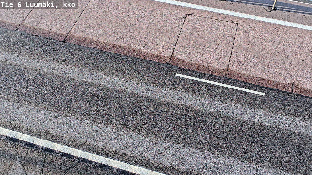 Weather Camera Image Väg 6 Luumäki, kirkko, Luumäki, Etelä-Karjala