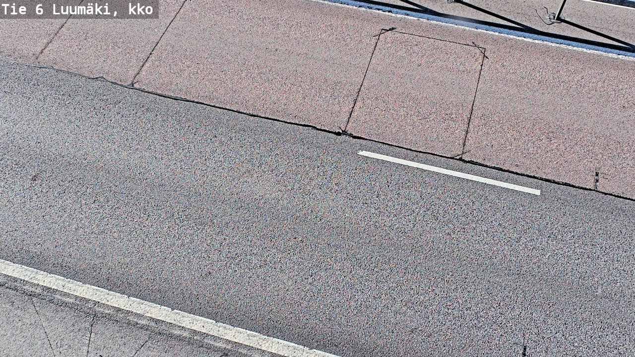 Kelikamerat Kuva Tie 6 Luumäki, kirkko, Luumäki, Etelä-Karjala