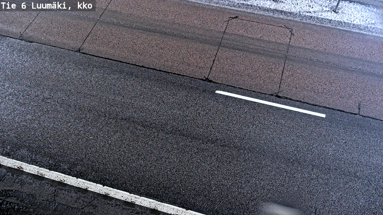Weather Camera Image Road 6 Luumäki, kirkko, Luumäki, Etelä-Karjala