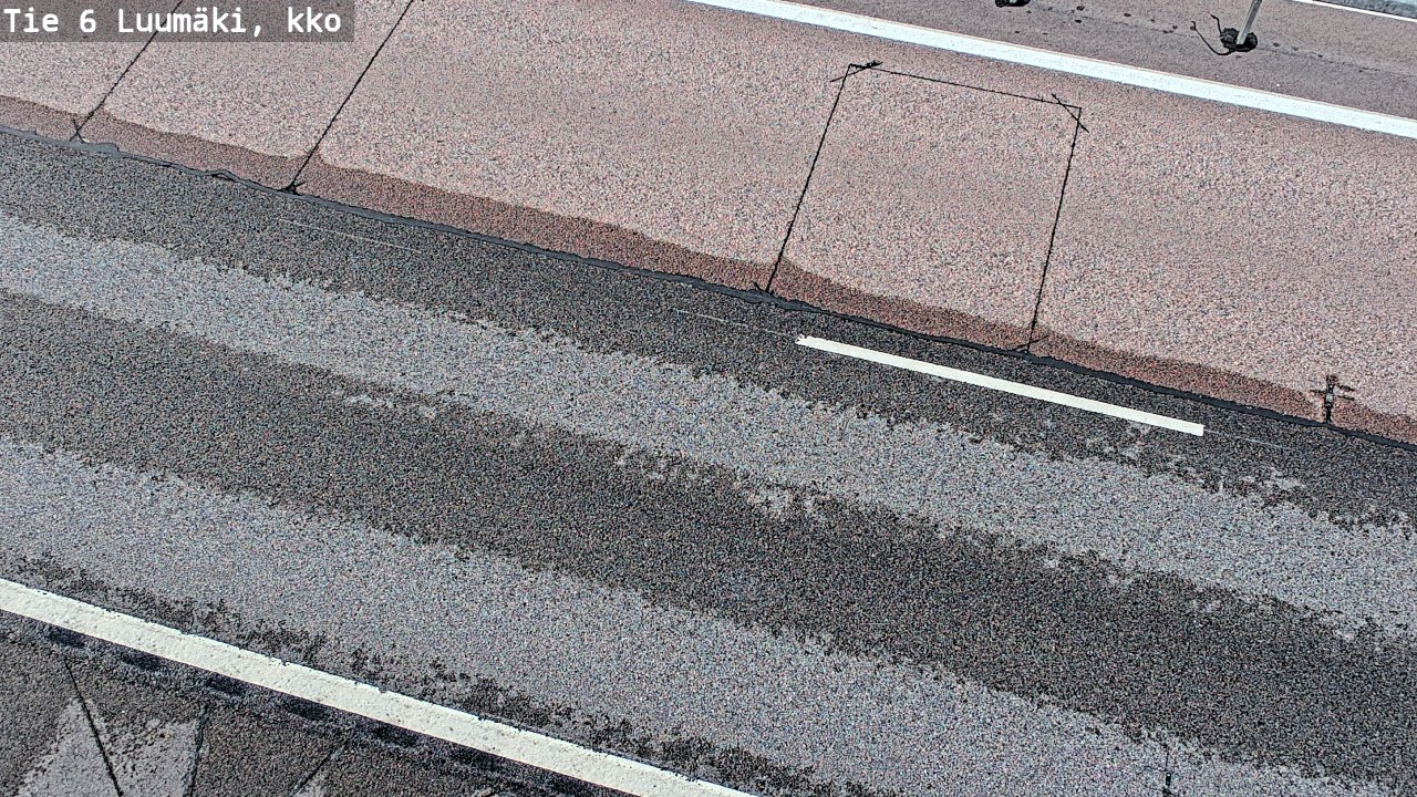 Weather Camera Image Road 6 Luumäki, kirkko, Luumäki, Etelä-Karjala