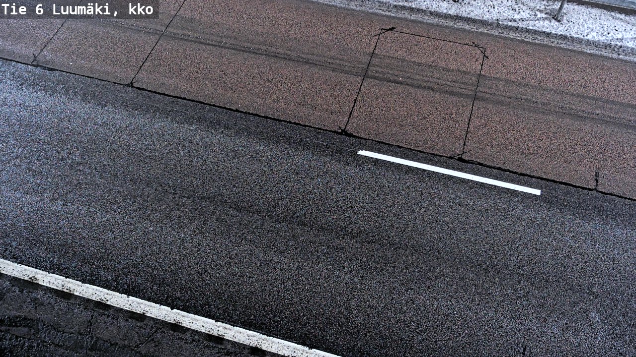 Weather Camera Image Road 6 Luumäki, kirkko, Luumäki, Etelä-Karjala