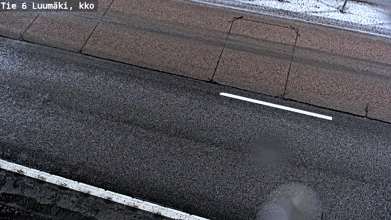 Weather Camera Image Road 6 Luumäki, kirkko, Luumäki, Etelä-Karjala