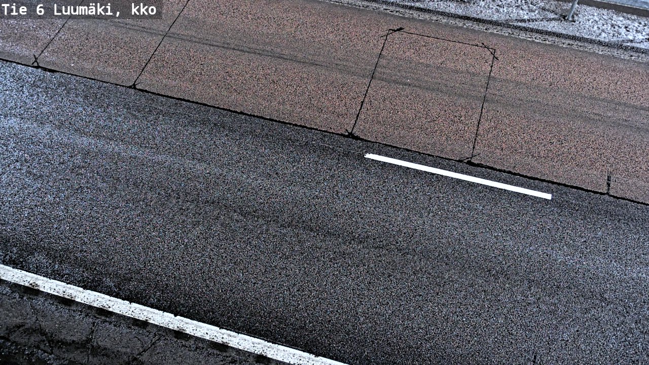 Weather Camera Image Road 6 Luumäki, kirkko, Luumäki, Etelä-Karjala