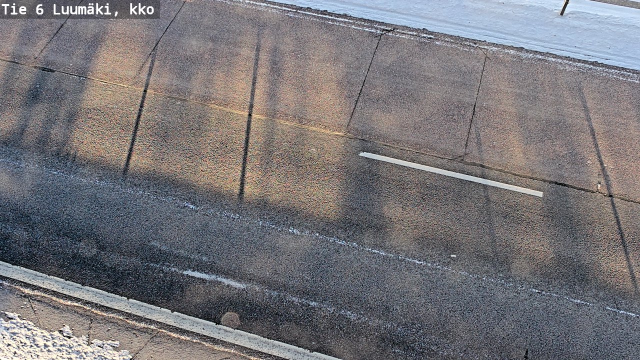 Kelikamerat Kuva Tie 6 Luumäki, kirkko, Luumäki, Etelä-Karjala