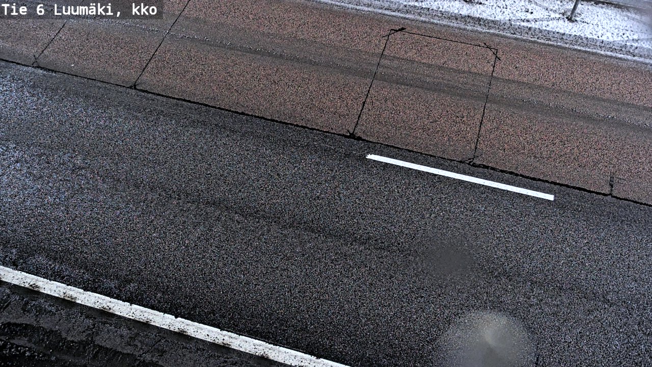 Weather Camera Image Road 6 Luumäki, kirkko, Luumäki, Etelä-Karjala