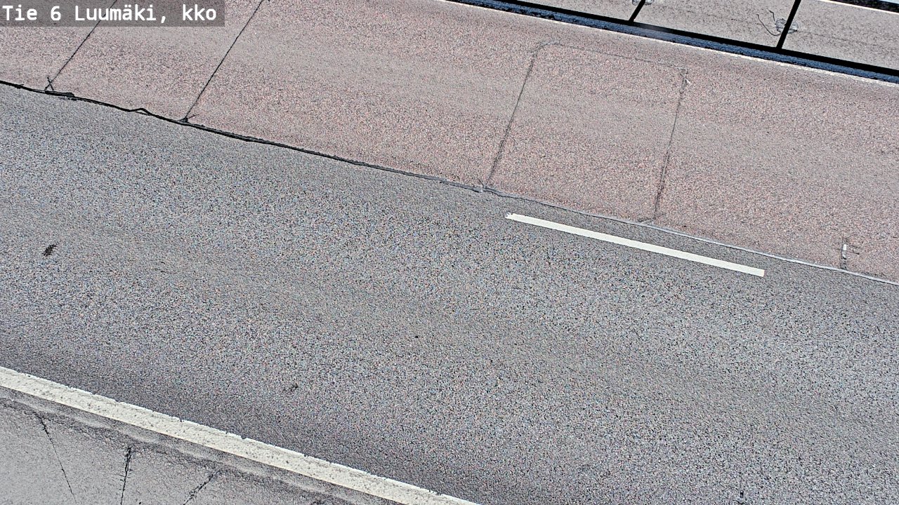 Weather Camera Image Road 6 Luumäki, kirkko, Luumäki, Etelä-Karjala