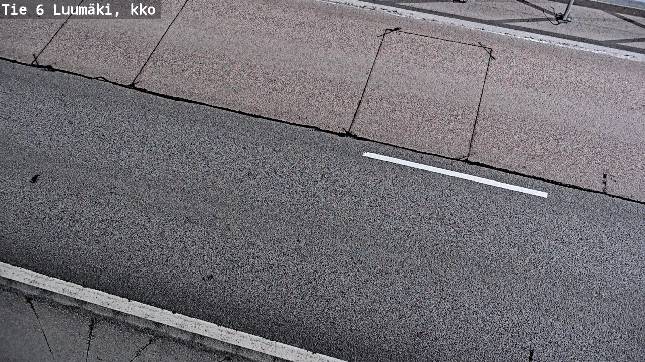 Weather Camera Image Road 6 Luumäki, kirkko, Luumäki, Etelä-Karjala