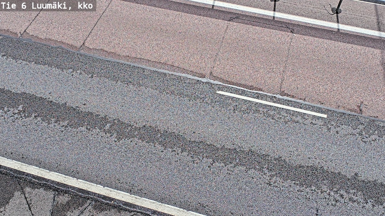 Weather Camera Image Road 6 Luumäki, kirkko, Luumäki, Etelä-Karjala