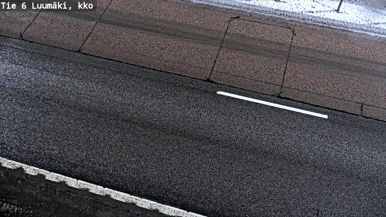 Weather Camera Image Road 6 Luumäki, kirkko, Luumäki, Etelä-Karjala