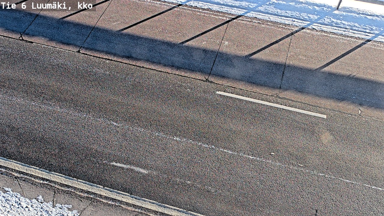 Weather Camera Image Road 6 Luumäki, kirkko, Luumäki, Etelä-Karjala