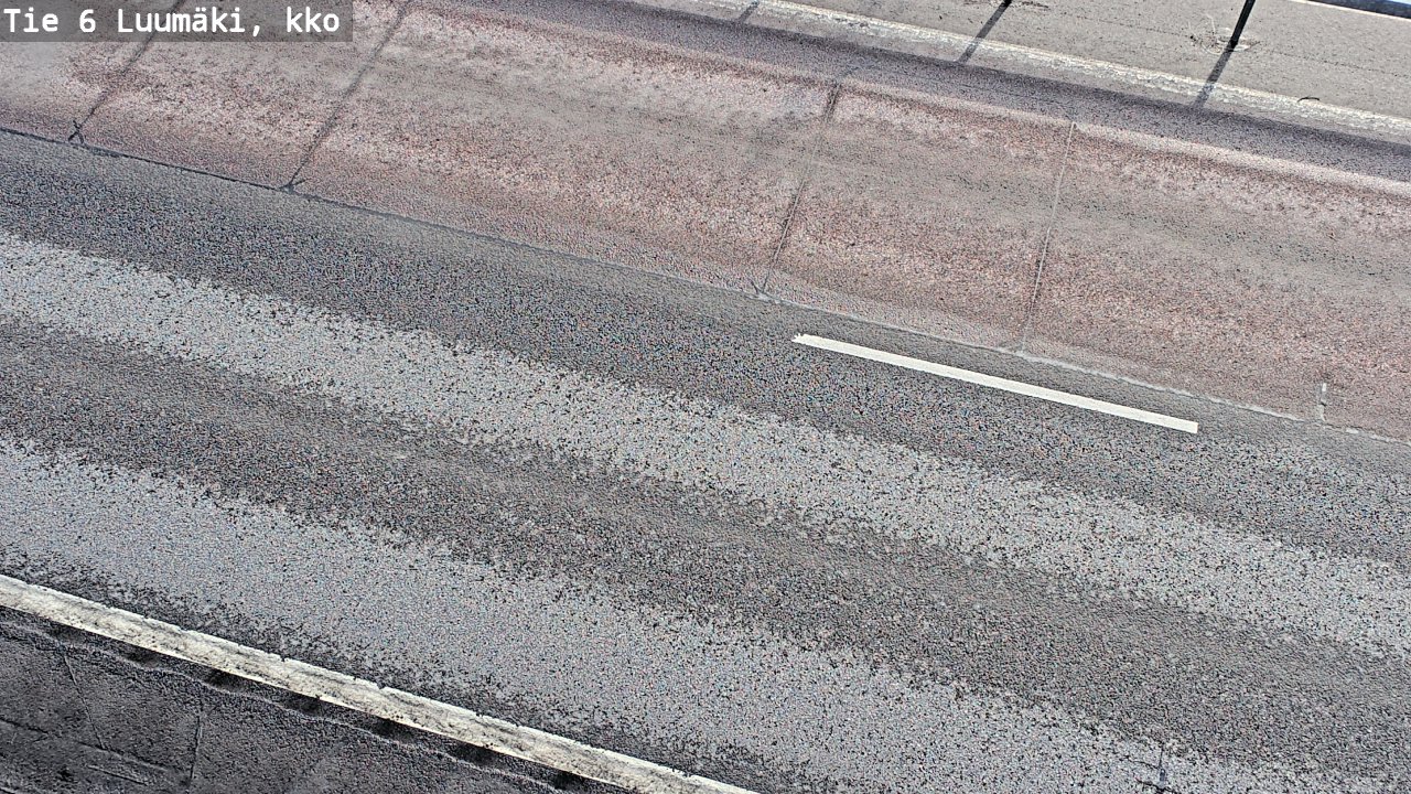 Weather Camera Image Road 6 Luumäki, kirkko, Luumäki, Etelä-Karjala