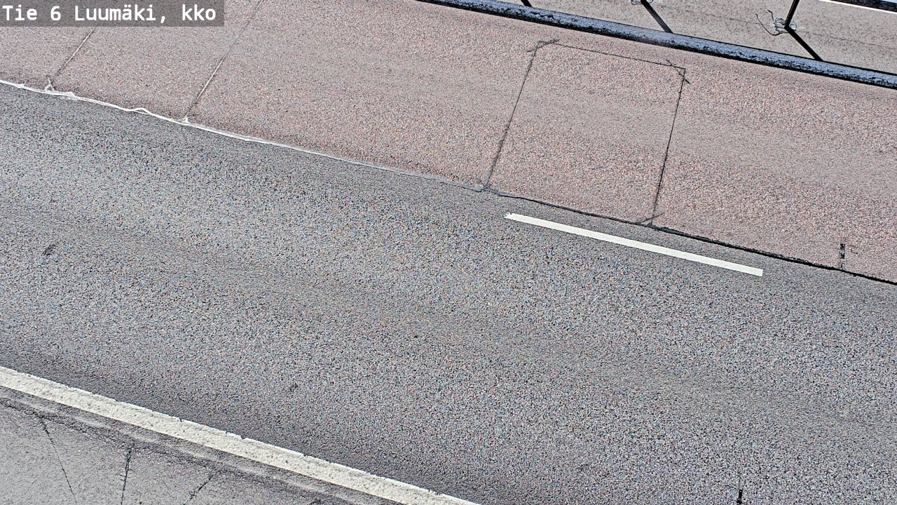 Weather Camera Image Road 6 Luumäki, kirkko, Luumäki, Etelä-Karjala