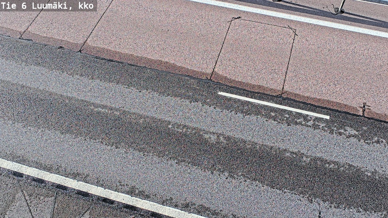 Weather Camera Image Road 6 Luumäki, kirkko, Luumäki, Etelä-Karjala