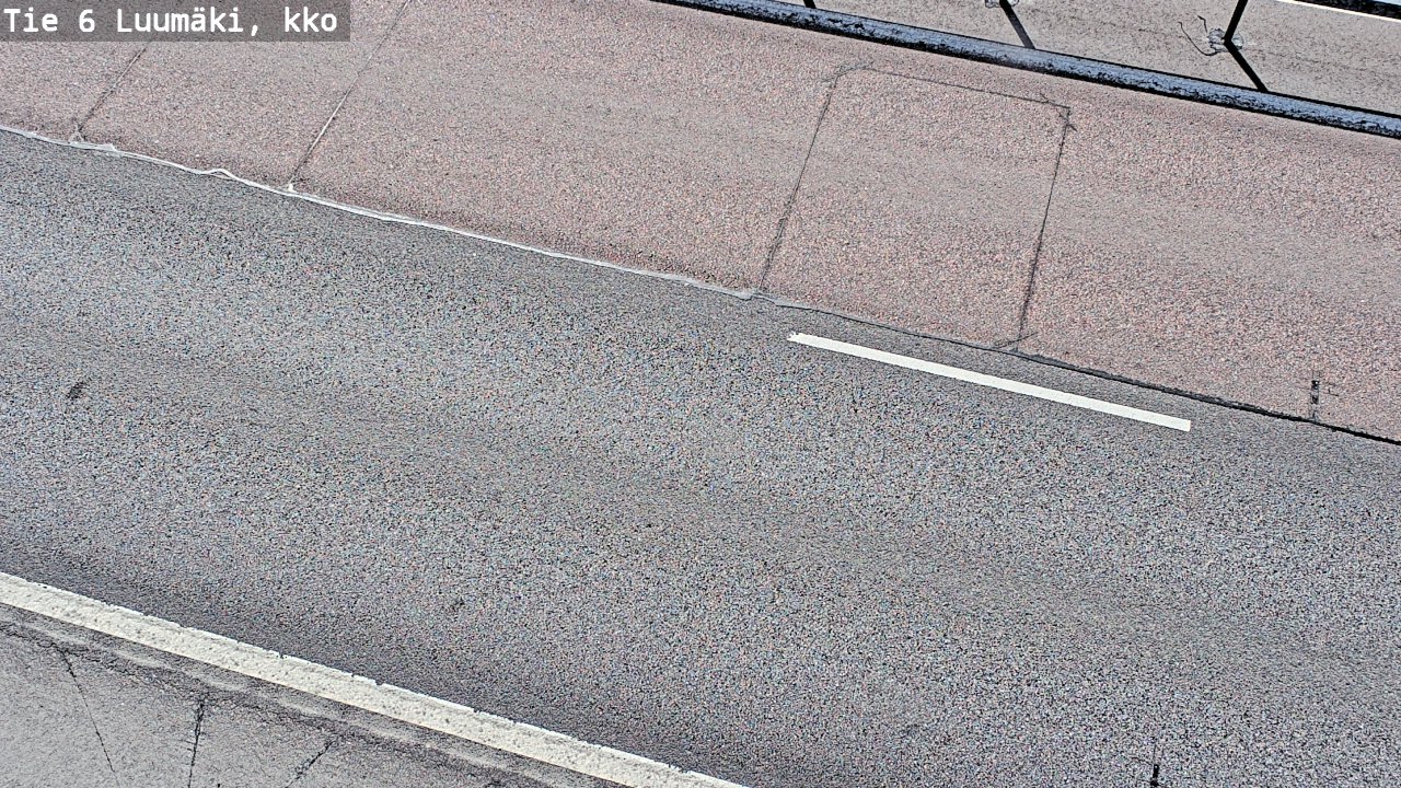 Weather Camera Image Road 6 Luumäki, kirkko, Luumäki, Etelä-Karjala