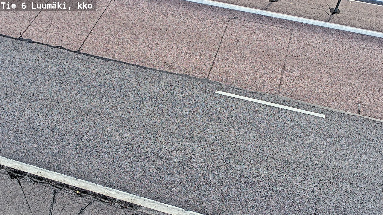Weather Camera Image Road 6 Luumäki, kirkko, Luumäki, Etelä-Karjala