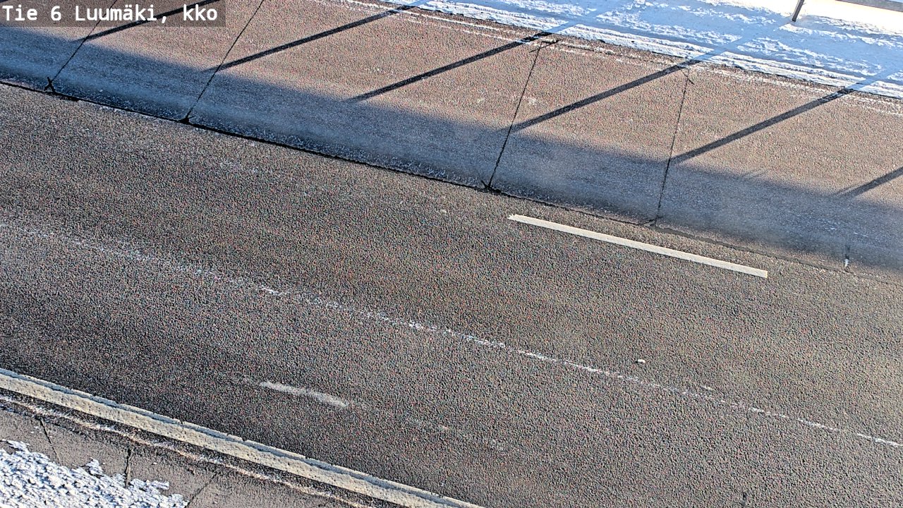 Weather Camera Image Road 6 Luumäki, kirkko, Luumäki, Etelä-Karjala