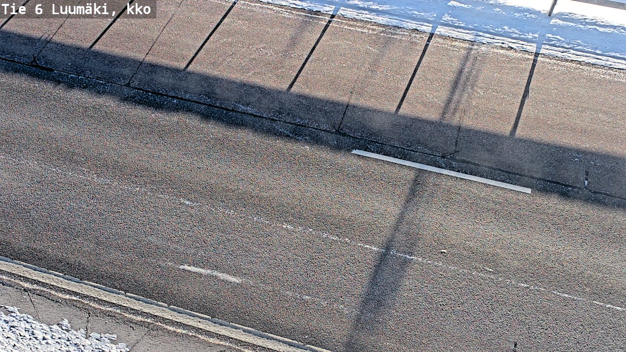 Weather Camera Image Road 6 Luumäki, kirkko, Luumäki, Etelä-Karjala