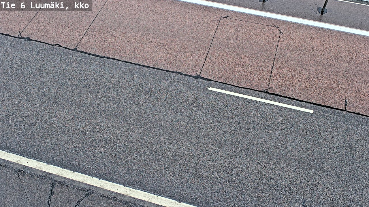 Weather Camera Image Road 6 Luumäki, kirkko, Luumäki, Etelä-Karjala