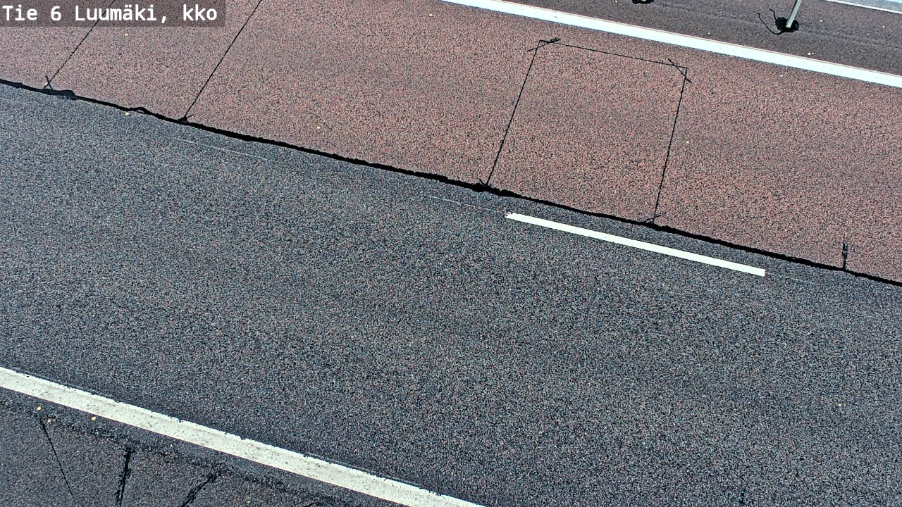 Weather Camera Image Road 6 Luumäki, kirkko, Luumäki, Etelä-Karjala