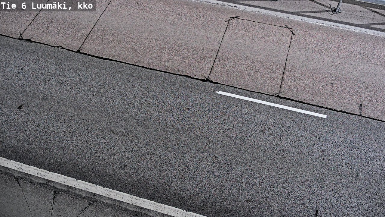 Weather Camera Image Väg 6 Luumäki, kirkko, Luumäki, Etelä-Karjala