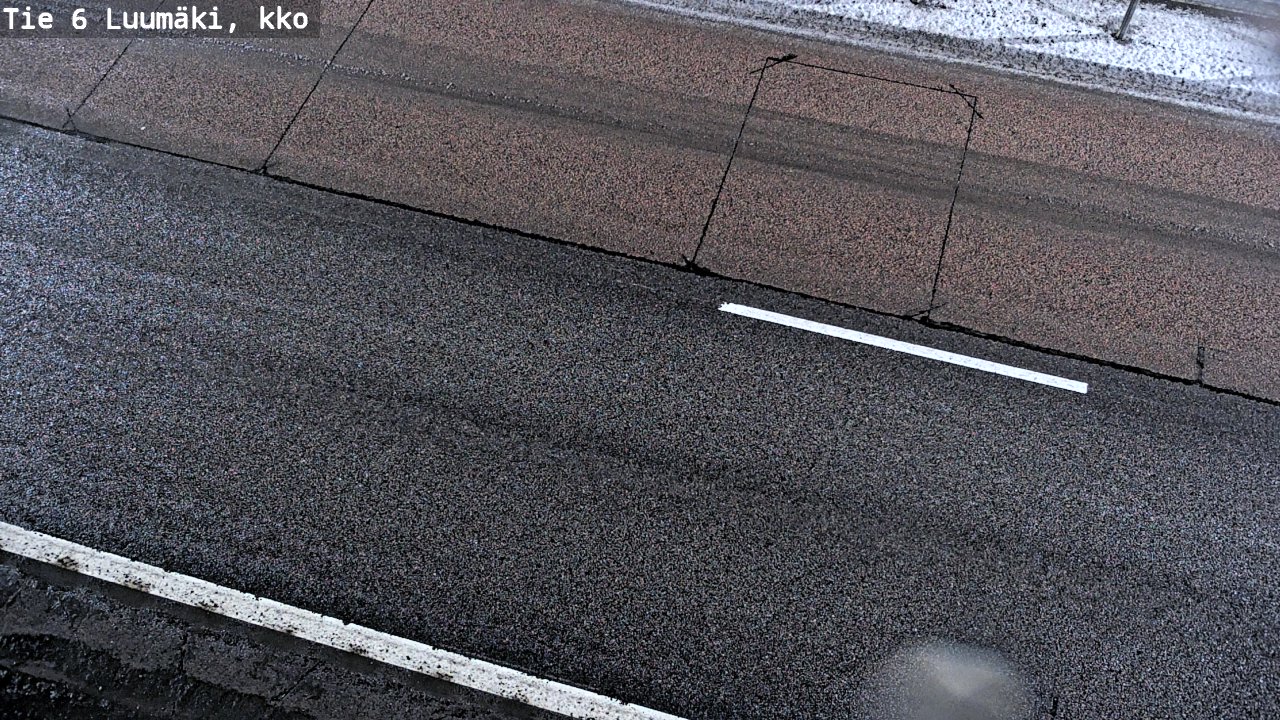 Weather Camera Image Road 6 Luumäki, kirkko, Luumäki, Etelä-Karjala