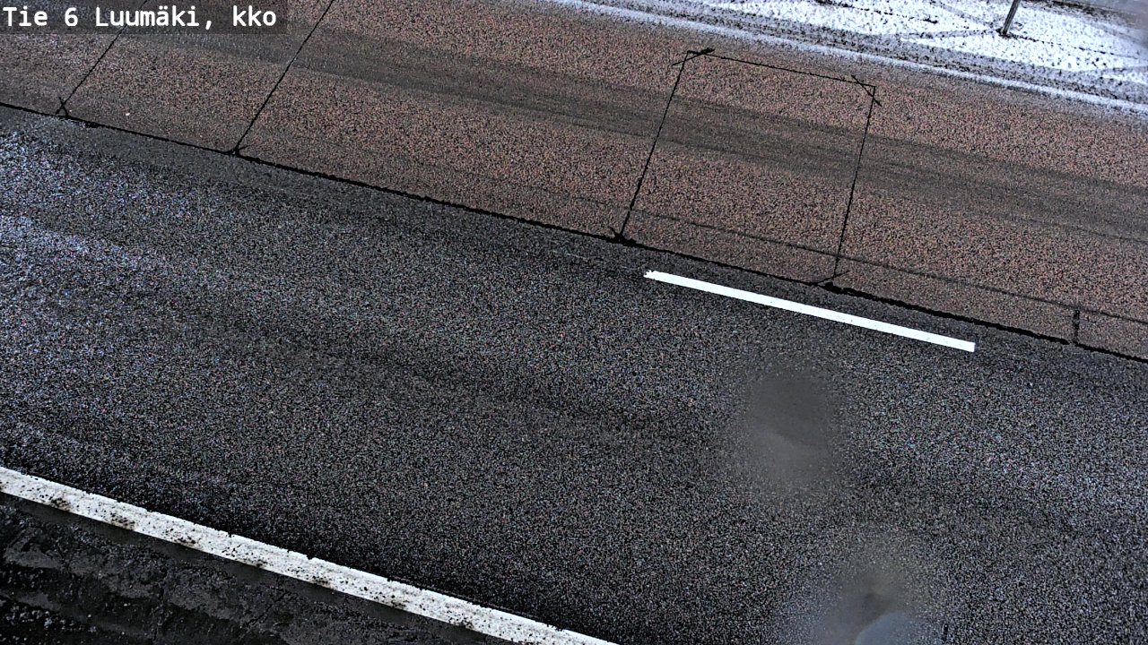 Weather Camera Image Road 6 Luumäki, kirkko, Luumäki, Etelä-Karjala