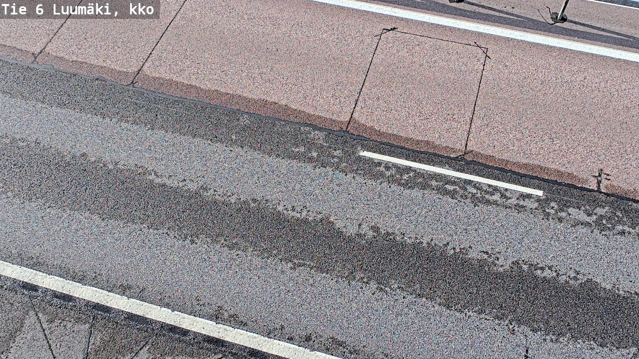 Weather Camera Image Road 6 Luumäki, kirkko, Luumäki, Etelä-Karjala