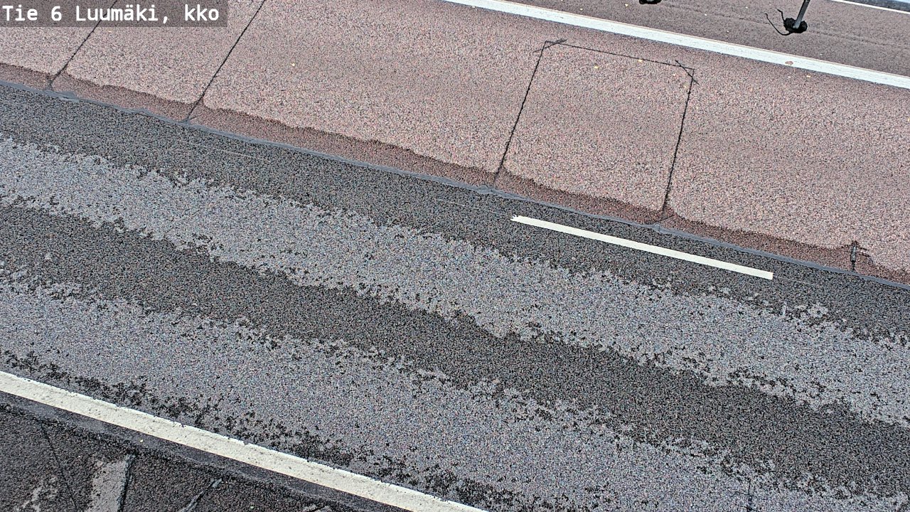 Weather Camera Image Road 6 Luumäki, kirkko, Luumäki, Etelä-Karjala