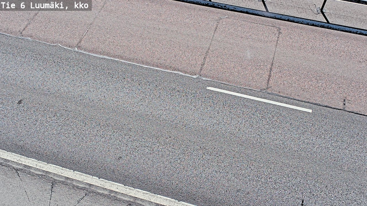 Weather Camera Image Road 6 Luumäki, kirkko, Luumäki, Etelä-Karjala