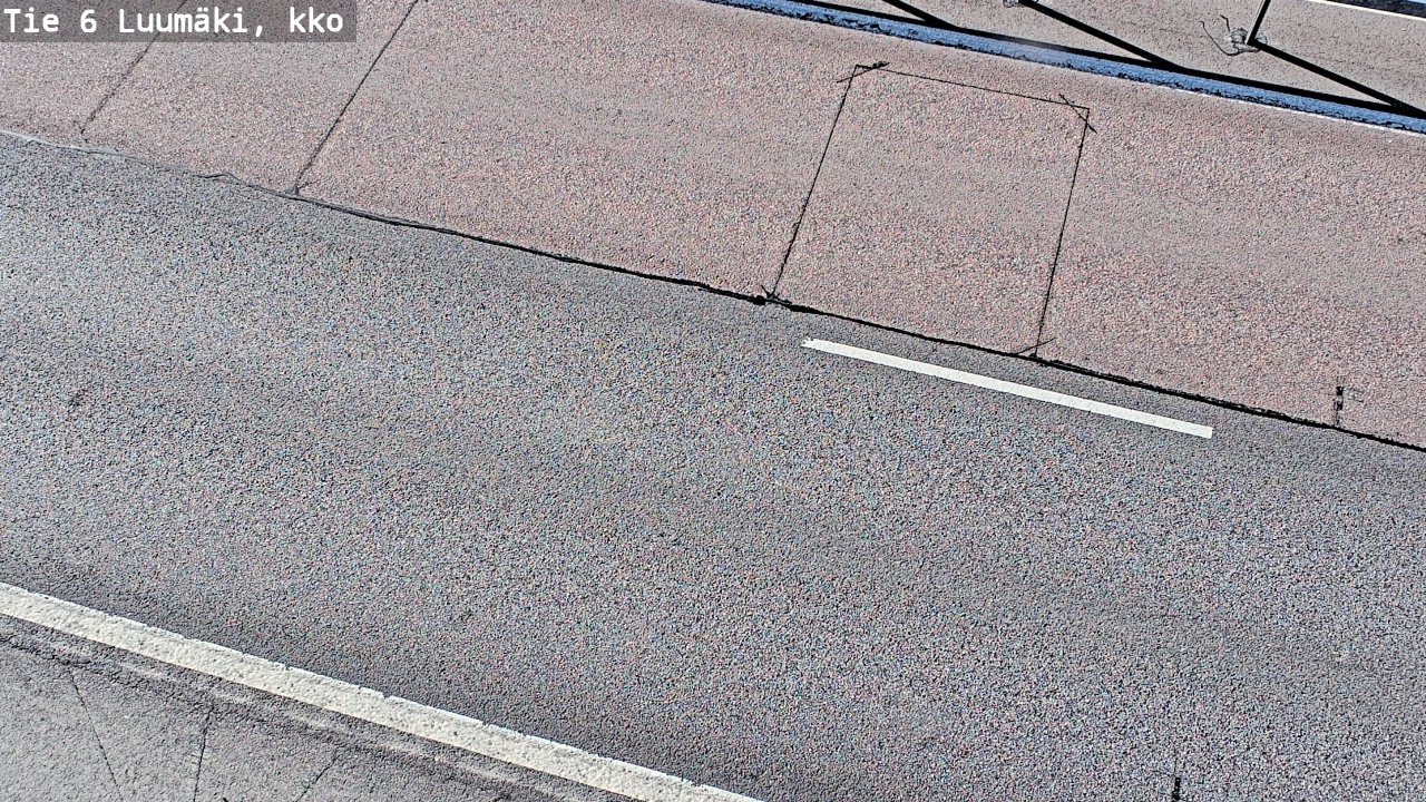 Kelikamerat Kuva Tie 6 Luumäki, kirkko, Luumäki, Etelä-Karjala