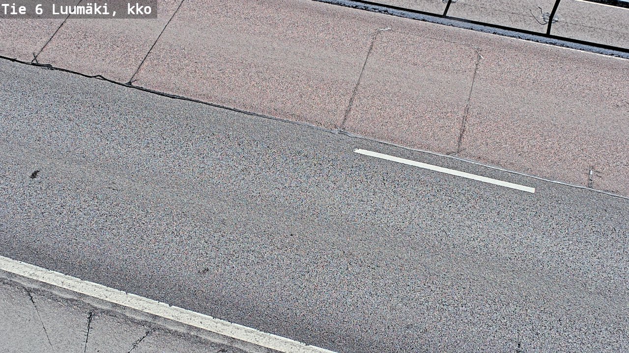 Weather Camera Image Road 6 Luumäki, kirkko, Luumäki, Etelä-Karjala