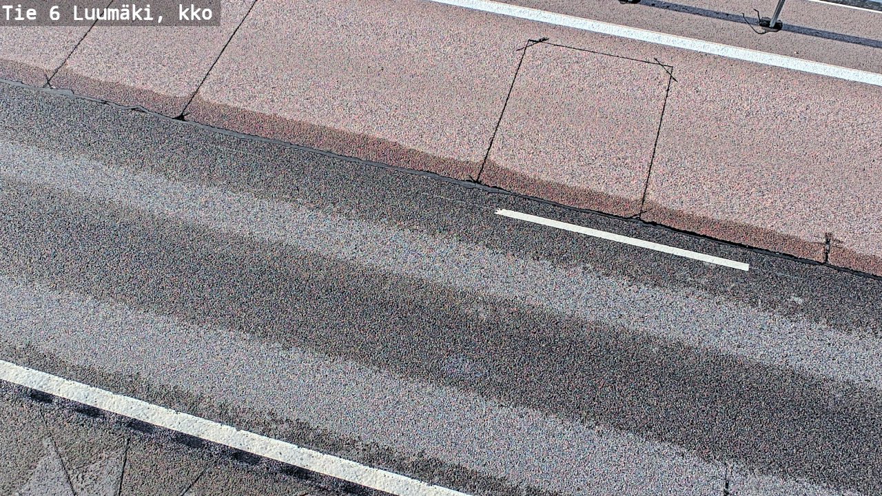 Weather Camera Image Road 6 Luumäki, kirkko, Luumäki, Etelä-Karjala