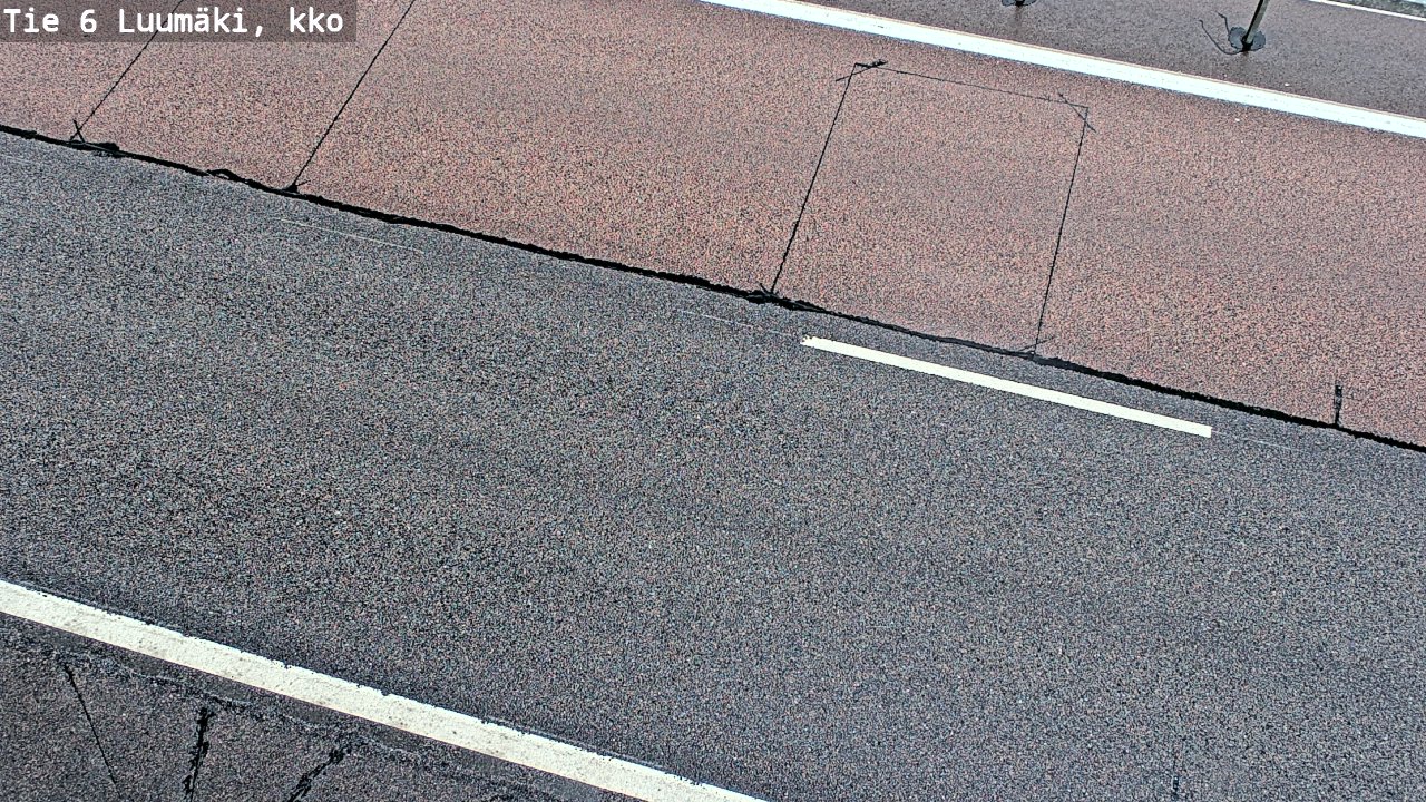 Kelikamerat Kuva Tie 6 Luumäki, kirkko, Luumäki, Etelä-Karjala