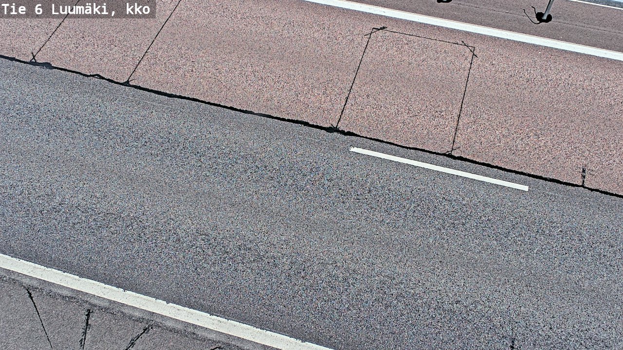 Kelikamerat Kuva Tie 6 Luumäki, kirkko, Luumäki, Etelä-Karjala
