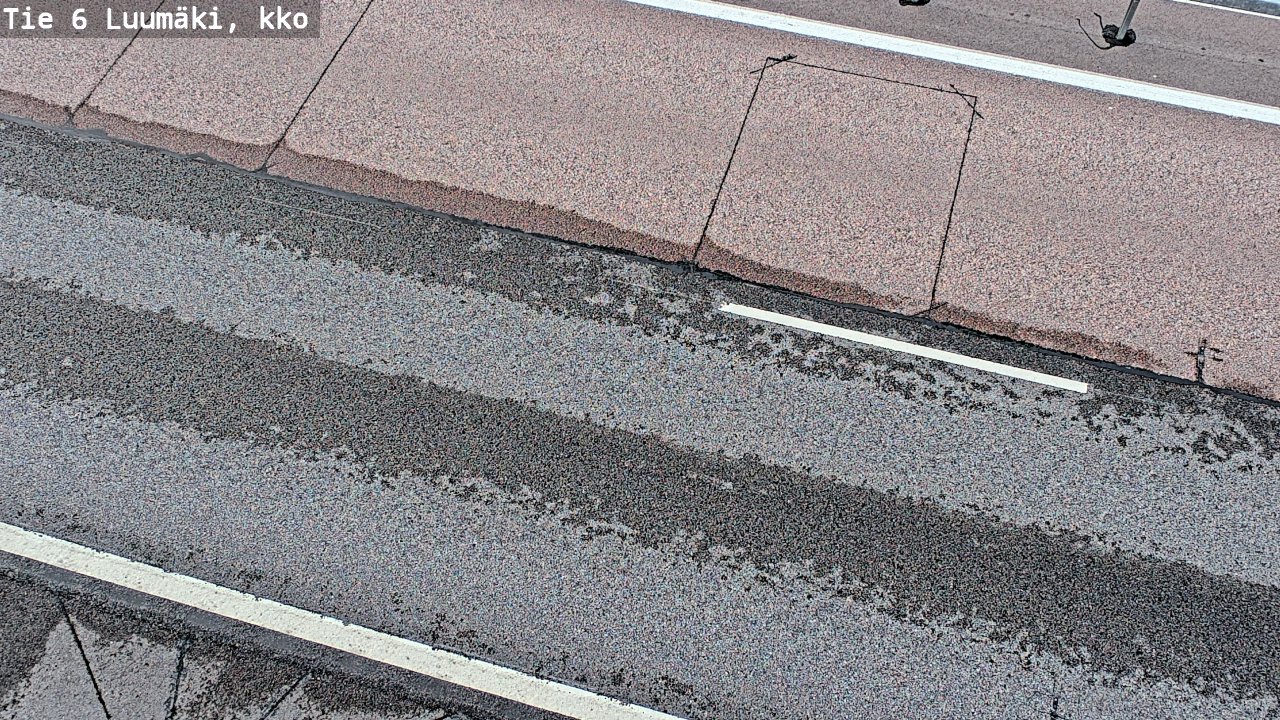 Weather Camera Image Road 6 Luumäki, kirkko, Luumäki, Etelä-Karjala