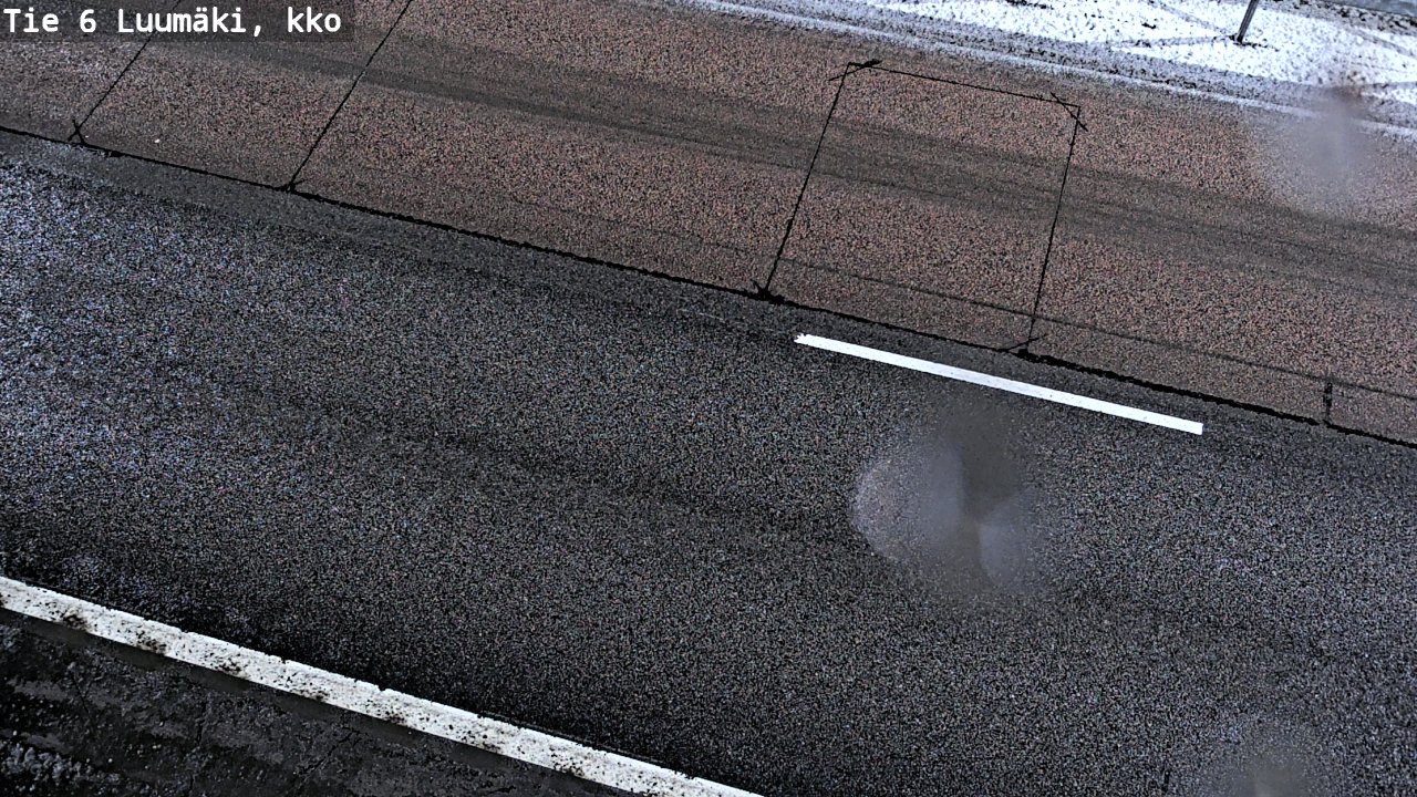 Weather Camera Image Road 6 Luumäki, kirkko, Luumäki, Etelä-Karjala